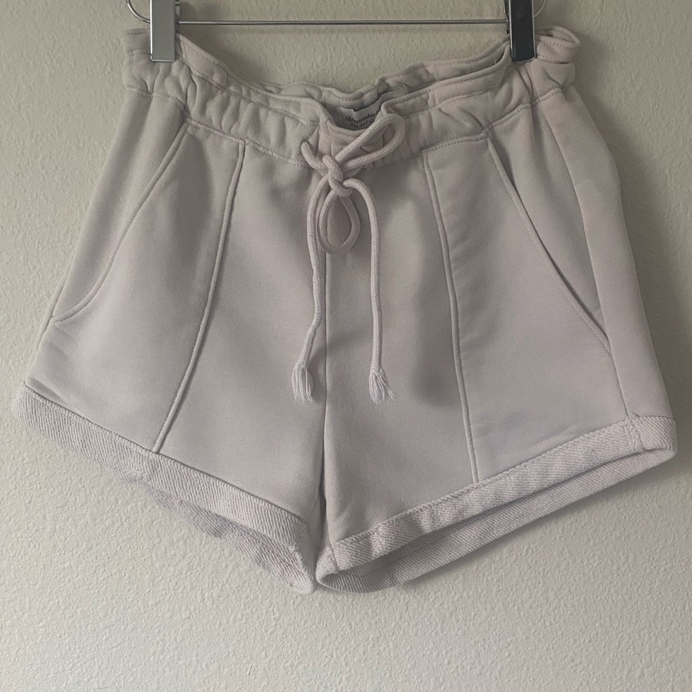 Abercrombie&Fitch Women’s Soft A&F Collection Natural/Oatmeal Shorts Size XS